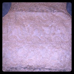 Lace tank top 3x